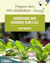 Best Practice di PPA Anugerah (IO0755) - Hidroponik dan Budidaya Ikan Lele 