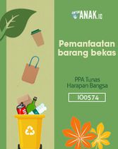 Best practice di PPA Tunas Harapan Bangsa (IO0142) - Pemanfaatan Barang Bekas