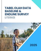 8. Tabel Olah Data Baseline & Endline Survei Intervensi Literasi