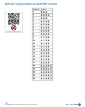 18. Formulir Kertas Lembar Jawaban untuk GUS Male Participant Endline Survey