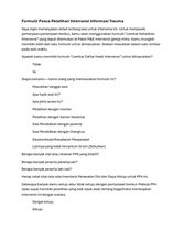 Formulir Pasca Pelatihan Intervensi Sadar Trauma