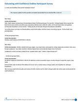 Endline Survei Partisipan