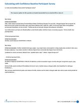 Baseline Survei Partisipan