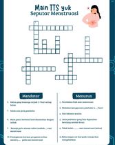 Permainan TTS Mentruasi Sesi 2 Indikator 10 Jaga keberhasihan haid